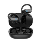Auriculares Bluetooth con pantalla digital TWS deportivos IPX7 a prueba de agua, y agarre para la oreja