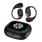 Auriculares inalámbricos Bluetooth MG7 con pantalla táctil a todo color, estilo gancho para la oreja OWS, no intraauriculares