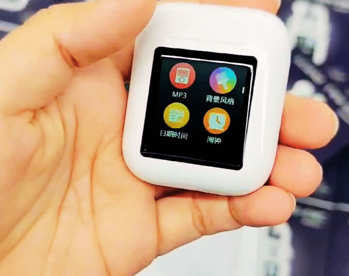 Presentamos el nuevo y mejorado A2 TWS Auriculares Bluetooth con pantalla táctil inteligente True Color, grabación MP3, podómetro y soporte multitoma