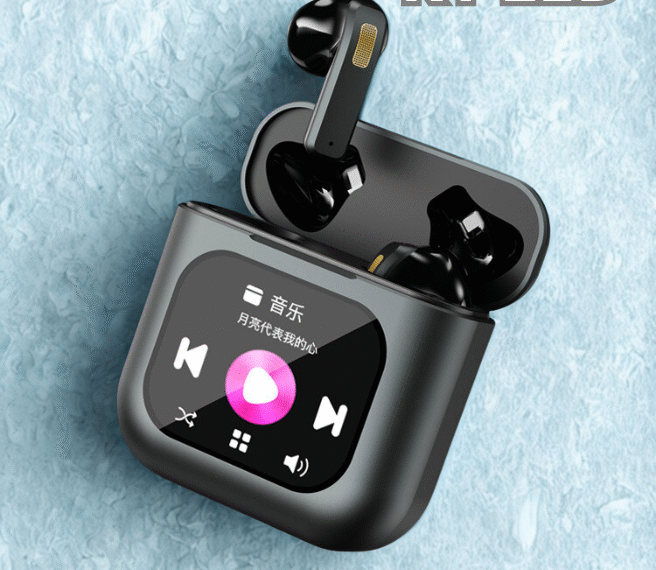 El Nuevo Modelo Privado K1, Auriculares inalámbricos TWS con Bluetooth, Pantalla táctil a color completa, Reducción de ruido